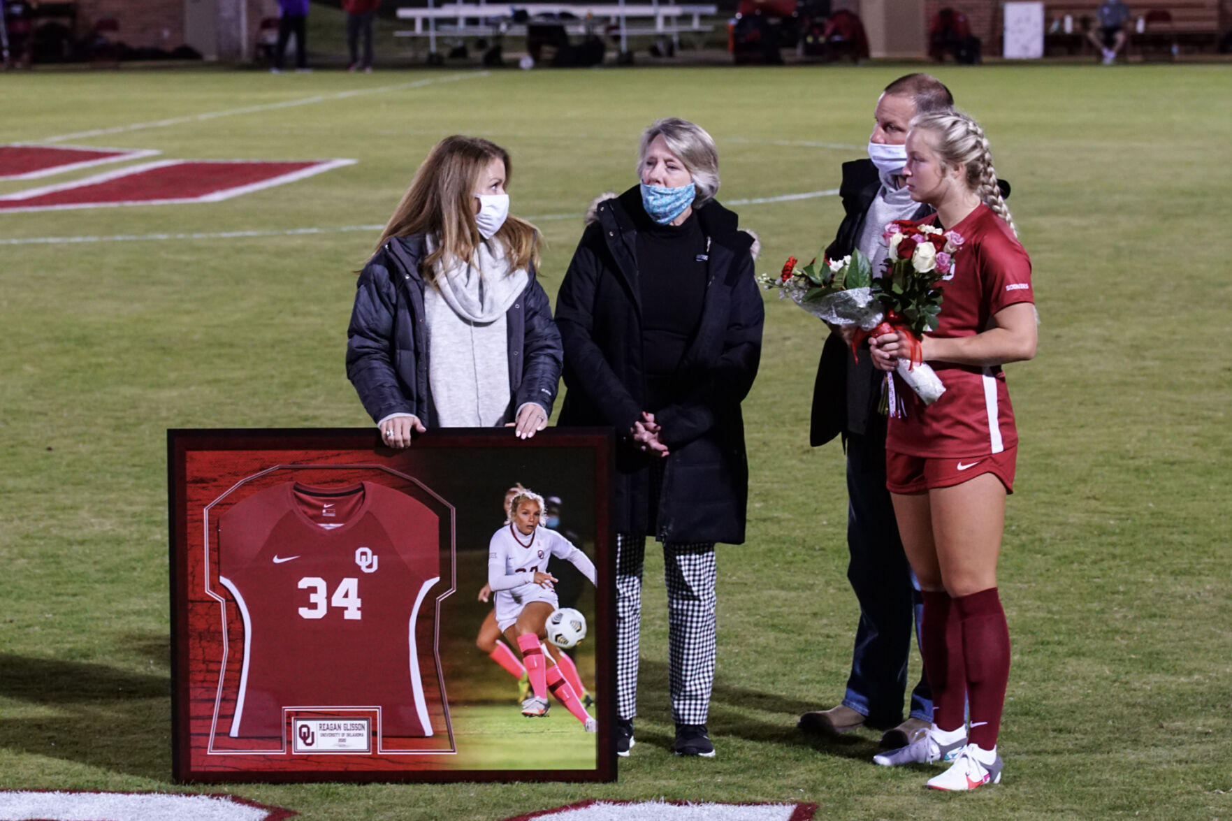 Senior night Reagan Glisson